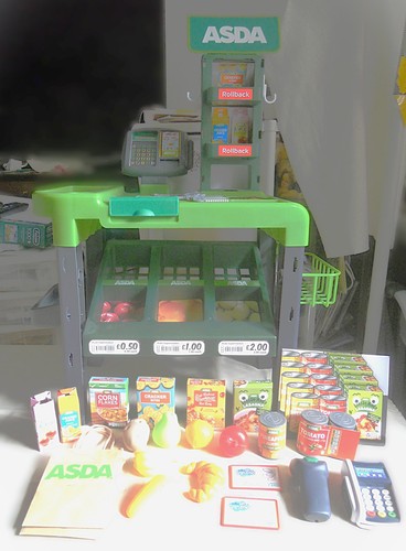 Asda supermarket play shop - asda,