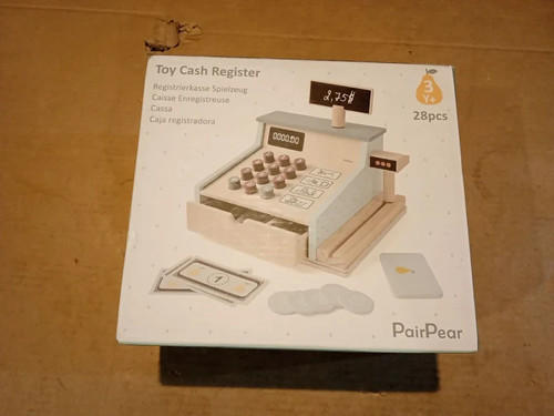 Pairpear wooden cash register - cash,
