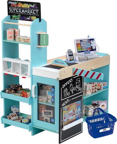 Theo klein wooden toy shop - wooden,