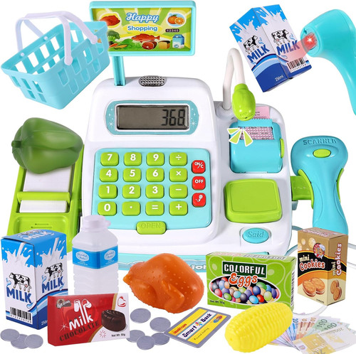 Kids till cash register with - till,