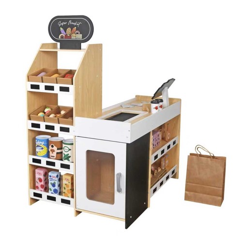 Kids wooden grocery - kids,