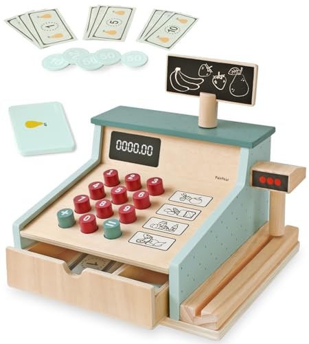 Pairpear wooden cash - wooden, register