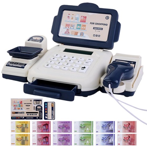 Toy till cash register with - toy,