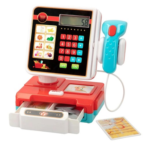 Kids electronic cash - cash, register
