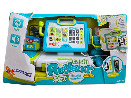 Kids cash register toy set - kids,